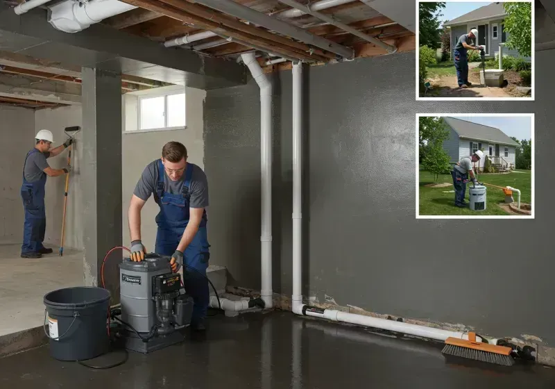 Basement Waterproofing and Flood Prevention process in Hanceville, AL